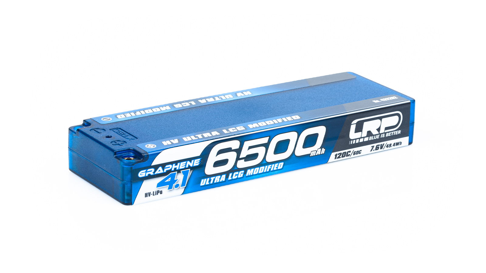 LRP HV Ultra LCG Modified GRAPHENE-4.1 6500mAh Hardcase 7.6V LiPo 120C / 60C