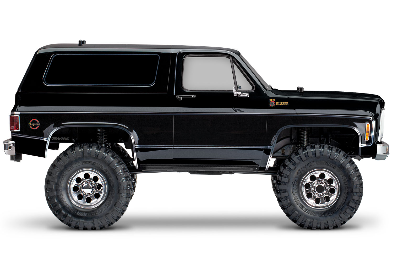 Traxxas TRX-4 Chevy Blazer 4x4 Schwarz Crawler 1/10 4WD Clipless 82276-4 - Abbildung 4