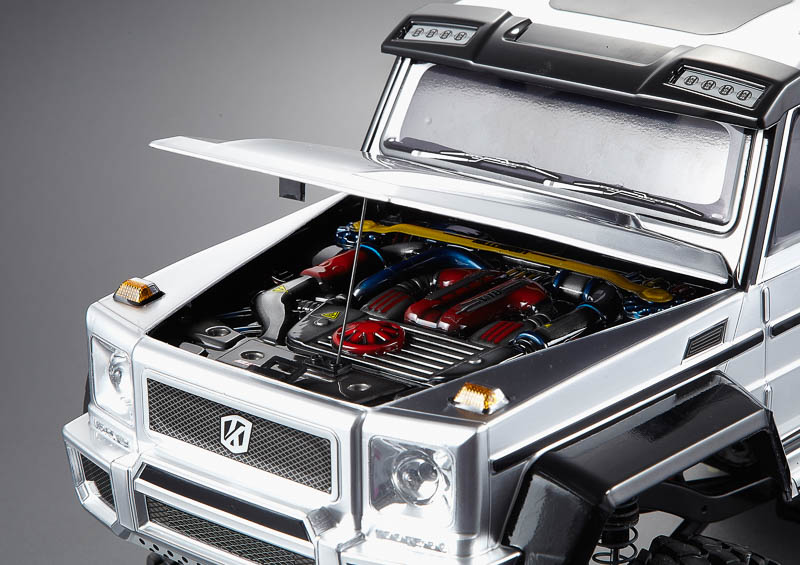 KB48194 Motor Attrappe aus Lexan Type-D unlackiert