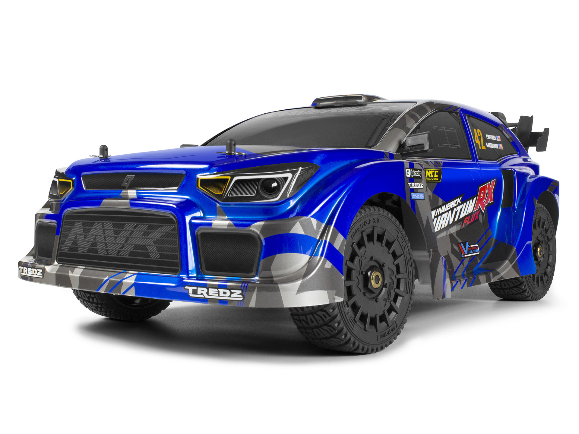 MAVERICK QuantumRX Flux 4S 1/8 4WD Rally Car Blau 150360 - Abbildung 2