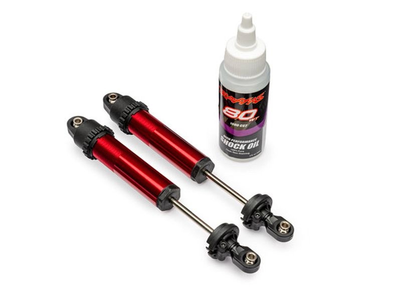 Traxxas Dämpfer GTMAXX hi rot ohne Federn Funco 10962-RED