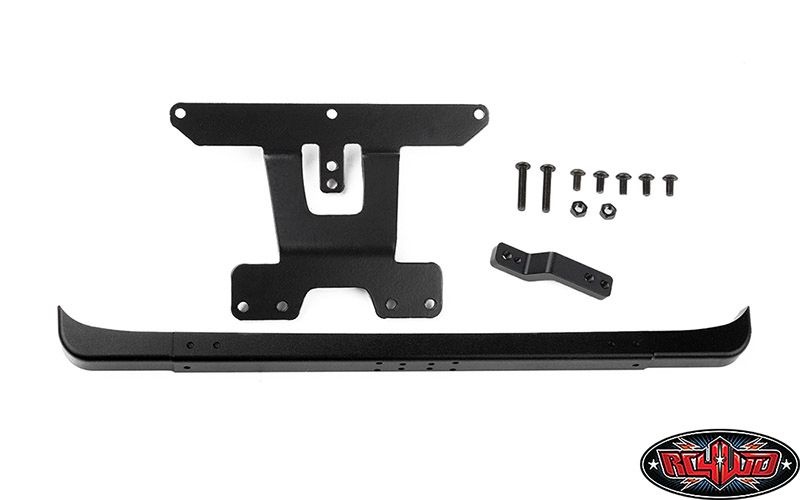 RC4WD Classic Bumper hinten schwarz mit Anhängerkupplung VVV-C1403