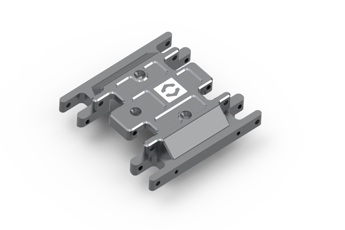 HPI Aluminum Center Skid Plate 161140 - Abbildung 1