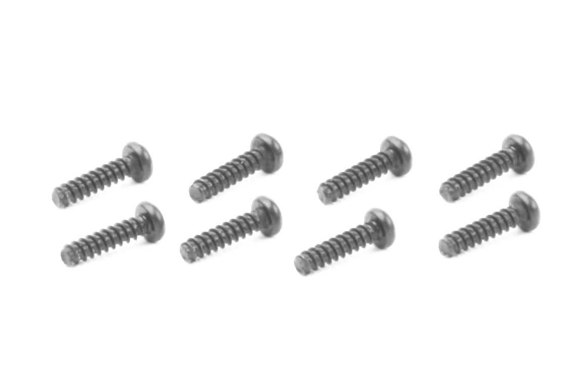 LRP M4x10mm Kreuzschlitz Rundkopfschraube (8Stk.) 133102