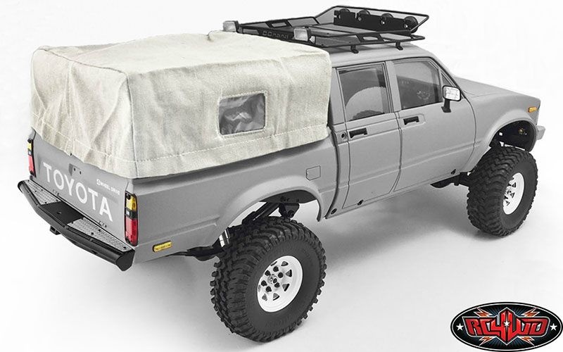 Bed Soft Top w/Cage for RC4WD Mojave II Four Door (White) VVV-C0393