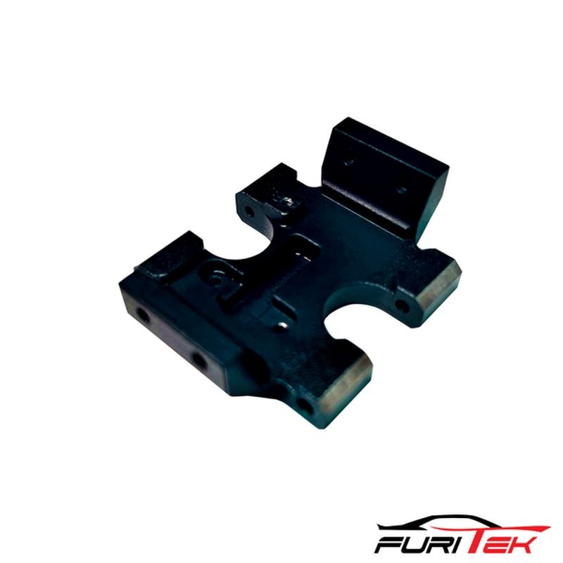 FURITEK FCX24 GRASSHOPPER ALU FLAT SKID PLATE - SCX24 TRANSMISSION Cayman Pro Parts FUR-2227