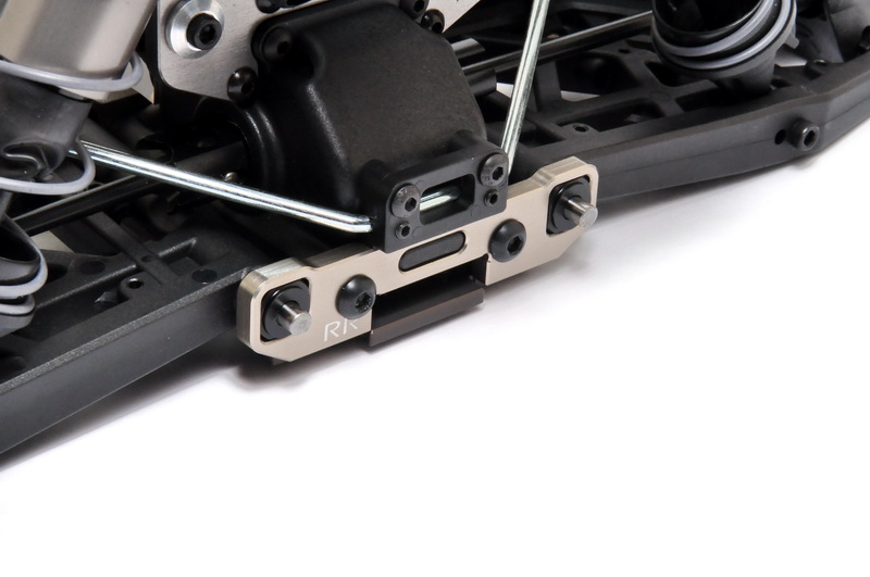 HoBao NEW VS2 REAR LOWER ARM HOLDER (RR) W/ POM PILLS OP-0177