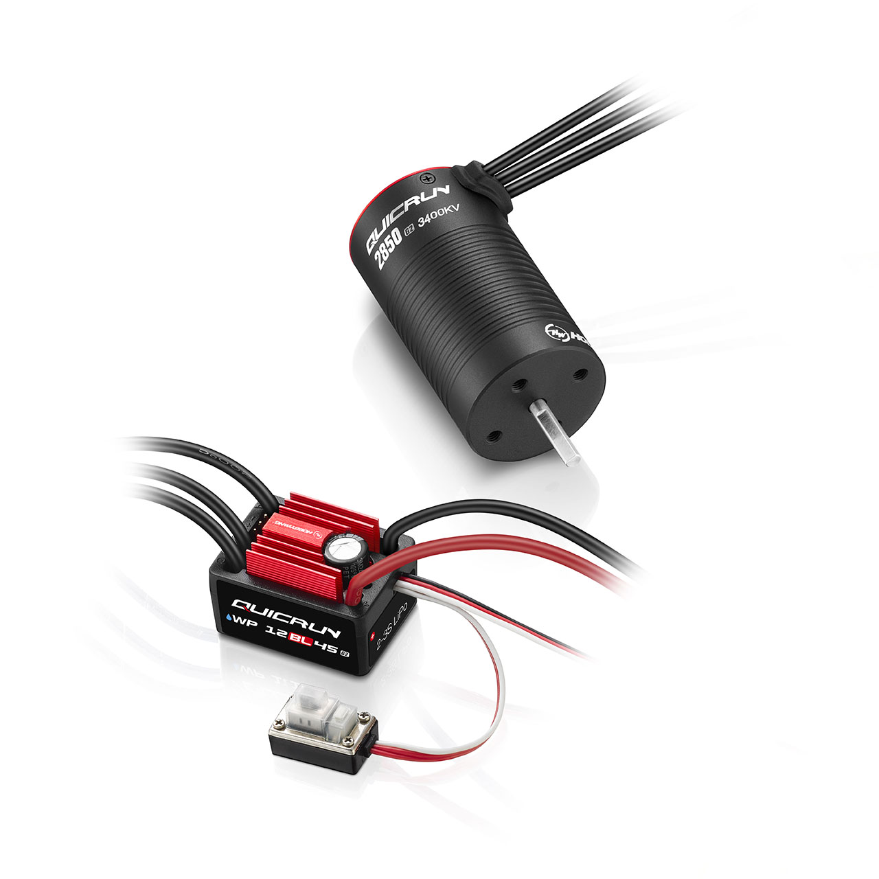 Hobbywing Combo WP12BL45 G2 mit 2850SL-3400kV-G2 Sensorless 38030213