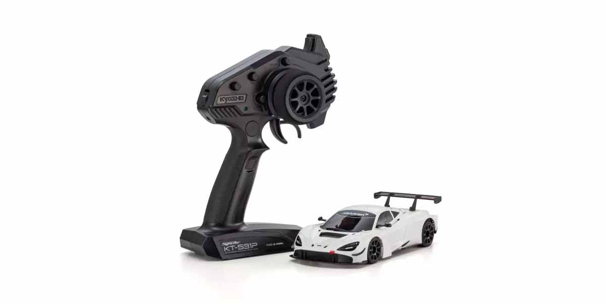 Kyosho Mini-Z MR04 RWD McLaren 720S GT3 White (W-MM/KT531P) 32364W - Abbildung 3