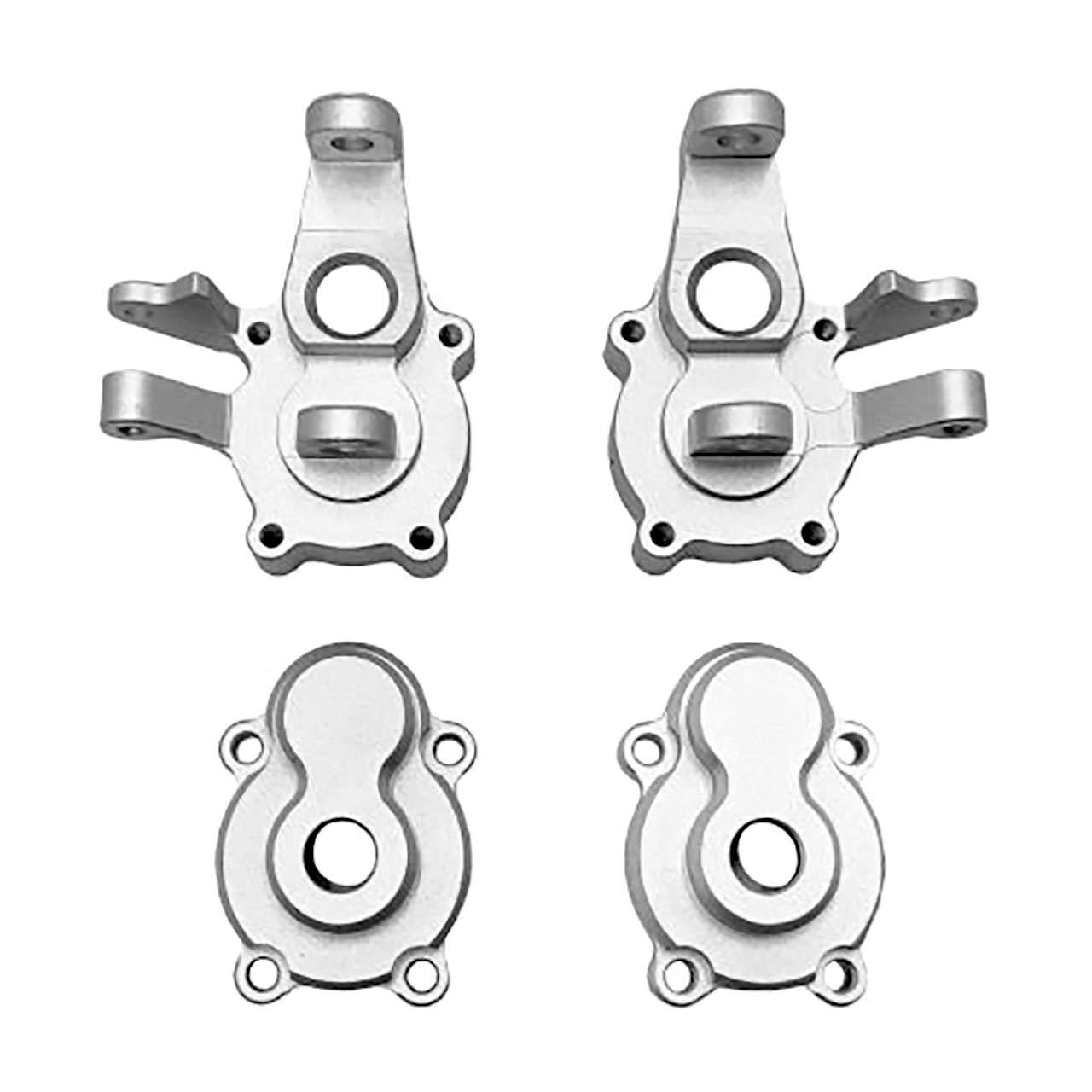 Yikong Alu CNC Radträger vorne links/rechts 12014