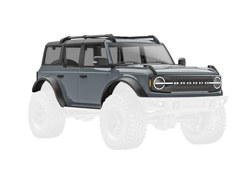 Traxxas Karosserie TRX-4M Bronco dunkelgrau komplett 9723-DKGRY
