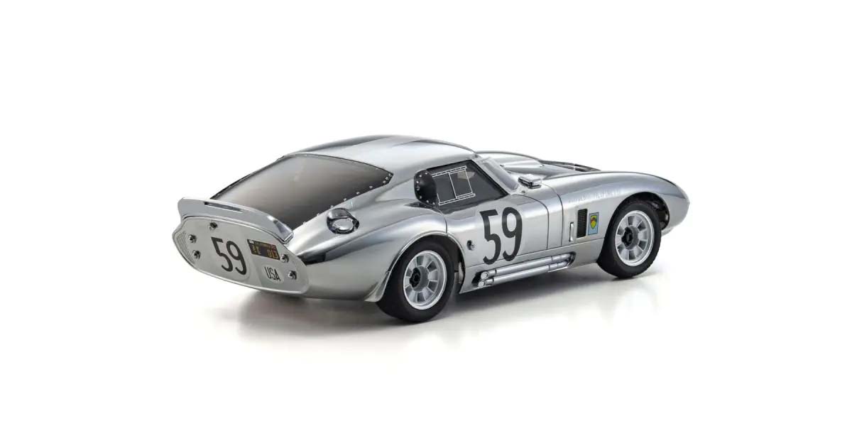 Kyosho First Mini-Z 1:28 Shelby Cobra Daytona Chrome 66611C - Abbildung 3
