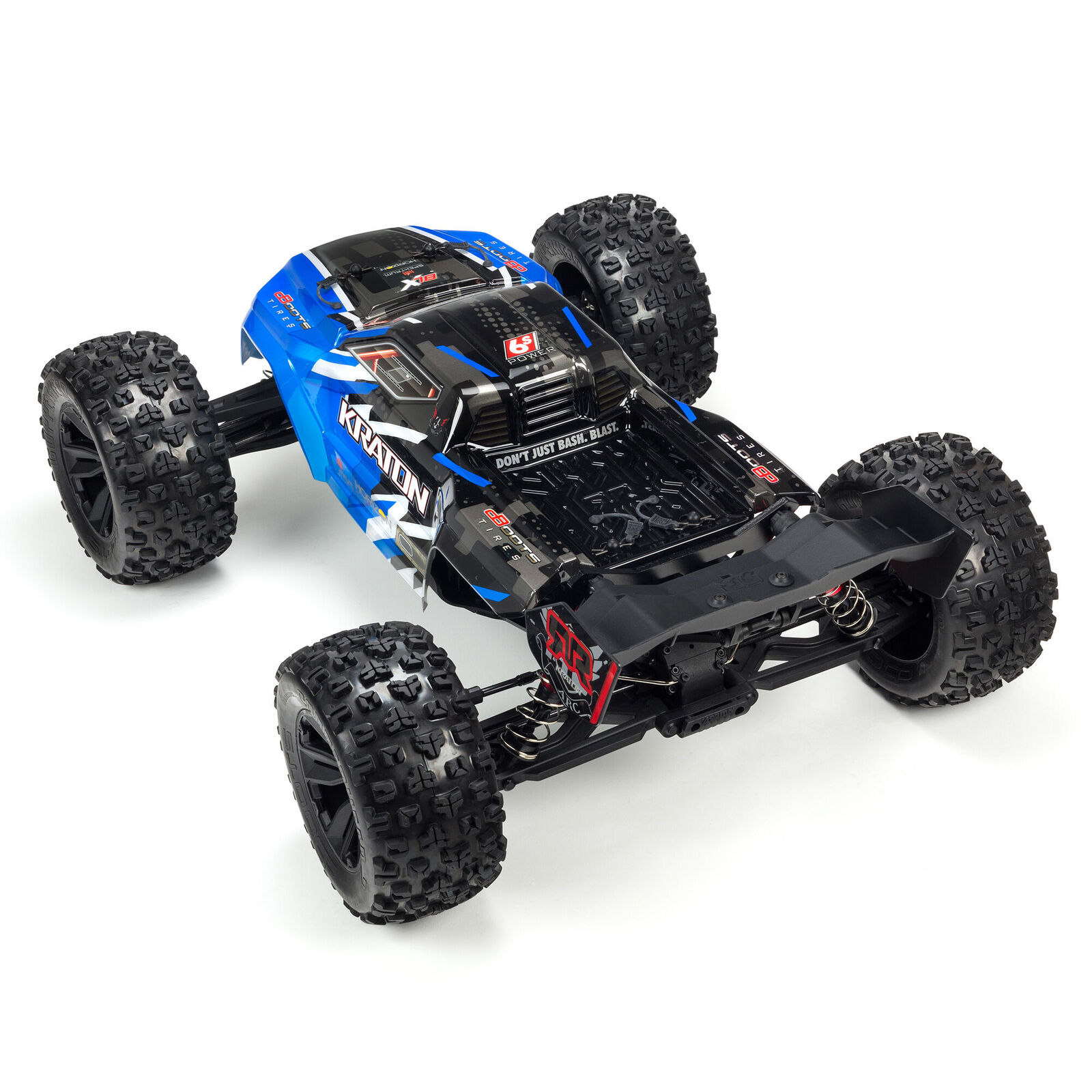 ARRMA KRATON 6S 4WD BLX 1/8 Speed Monster Truck RTR Blue ARA8608V5T2