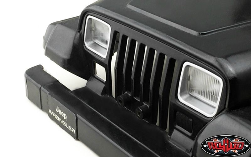 RC4WD Front Headlight Bezel for Tamiya CC01 Wrangler VVV-C0180