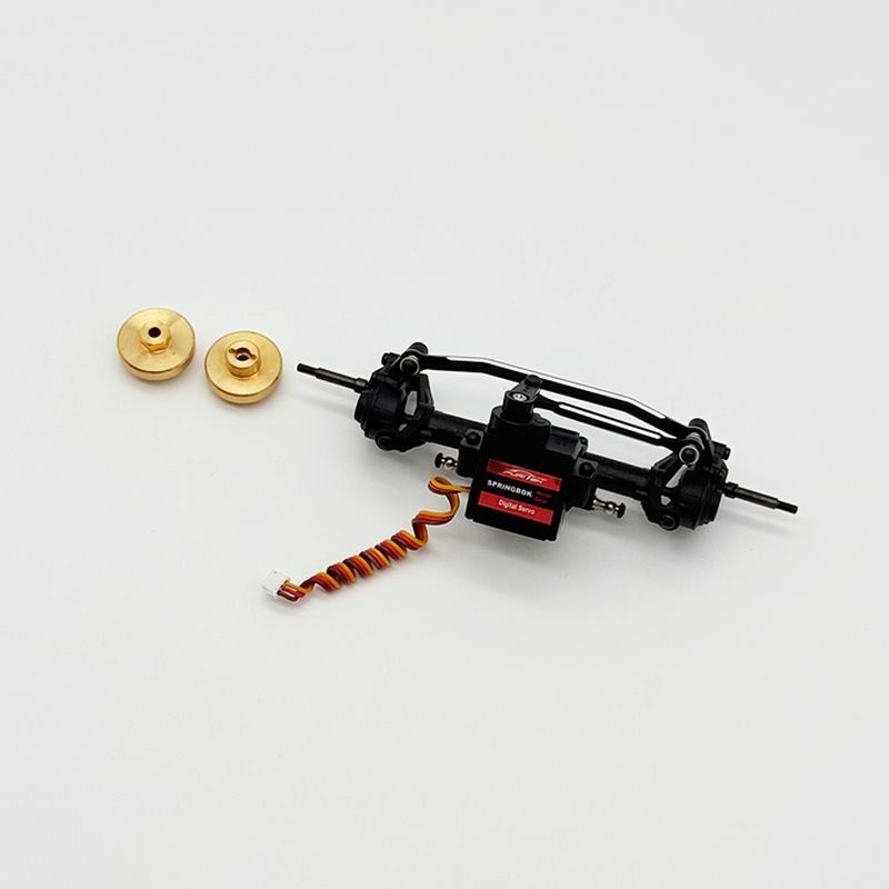 FURITEK TerraX Active Pro 4WS Vorderachse kpl. vormontiert + Servo Brushless 1/18 RC Crawler FUR-2708