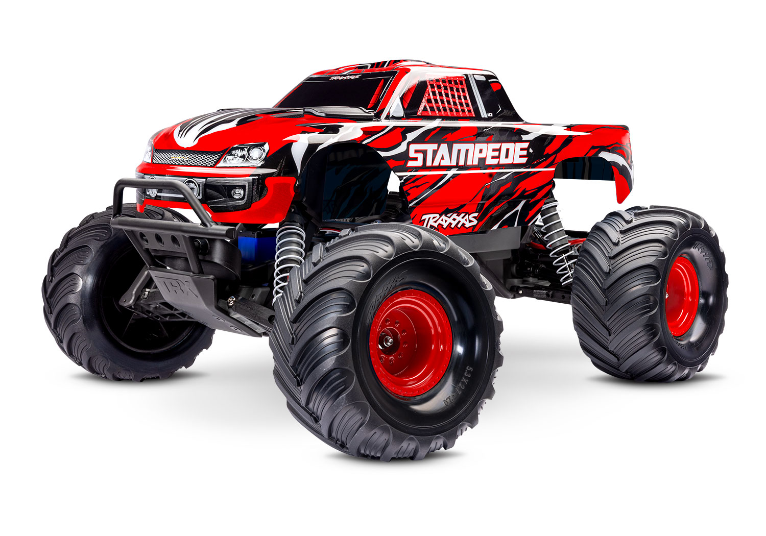 Traxxas Stampede RotX 1/10 2WD HD Monster-Truck RTR mit Akku und USB-Lader 36254-8 - Abbildung 1