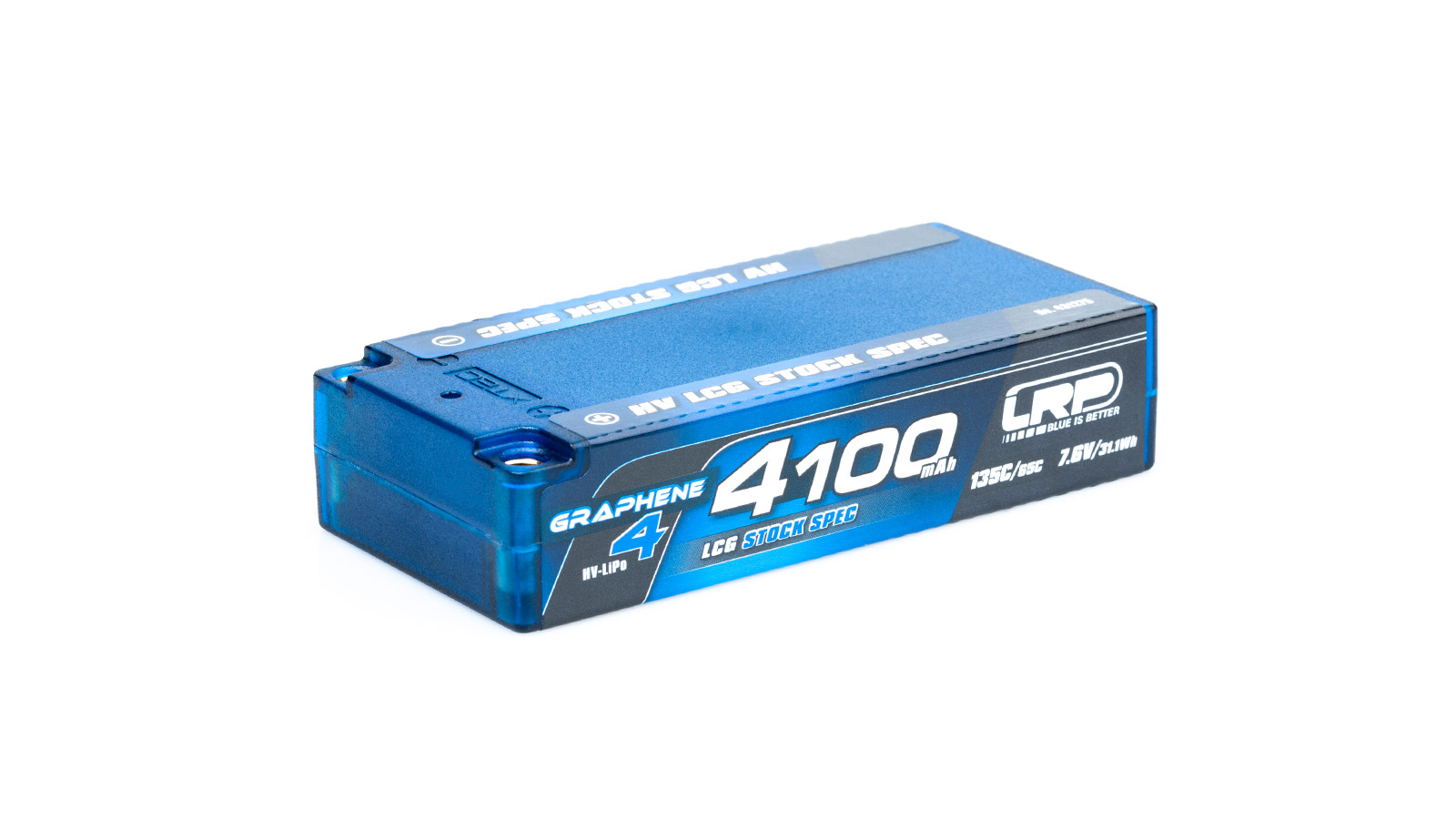 LRP HV LCG Stock Spec Shorty GRAPHENE-4 4100mAh Hardcase Akku 7.6V LiPo 135C / 65C
