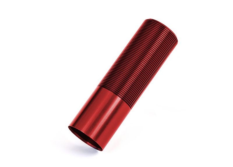 Traxxas GTX Dämpfergehäuse medium Alu rot eloxiert (1) 7866R