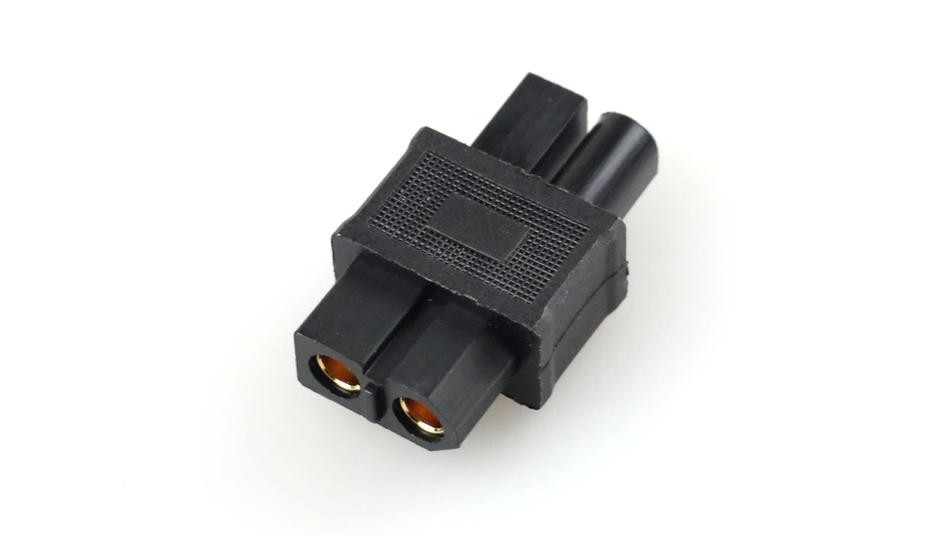 Amewi Adapter XT60 Buchse zu Tamiya Stecker, Kompakt, schwarz 28204