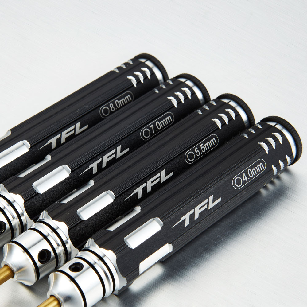 TT1604-08BK Sechskant Steckschlüssel Set 4,0/5,5/7,0/8,0mm
