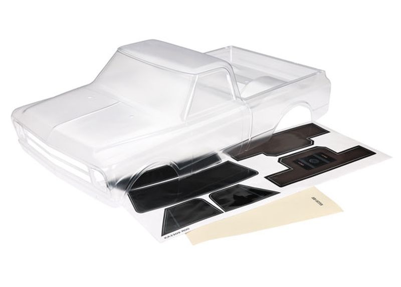 Traxxas Karo Chevrolet C10 (klar unlackiert) + Window Masks 9411 - Abbildung 1