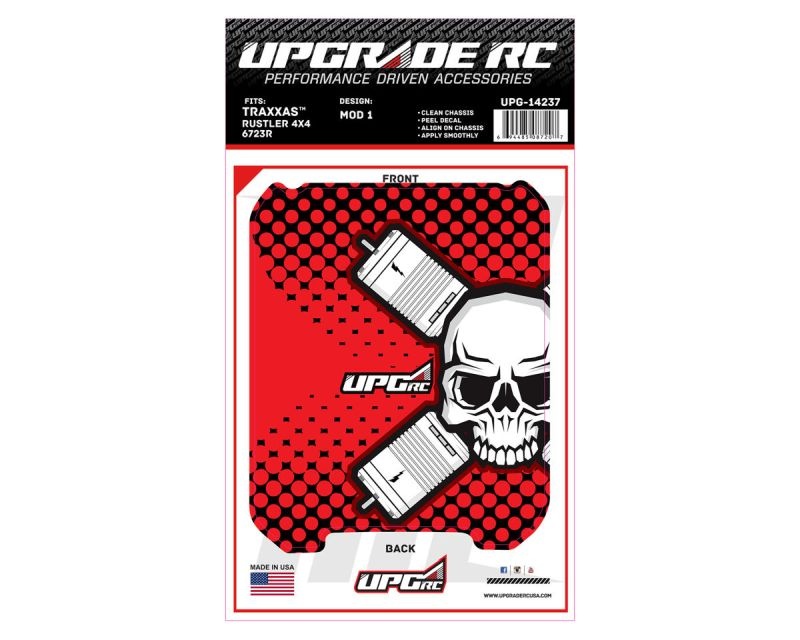Upgrade RC Chassis Protector for Traxxas Rustler 4x4 (Mod1) (1)