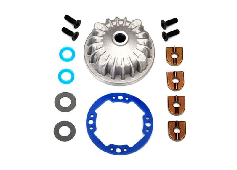 Traxxas 6781 Center-Diff-Gehäuse + Dichtungen und Schrauben