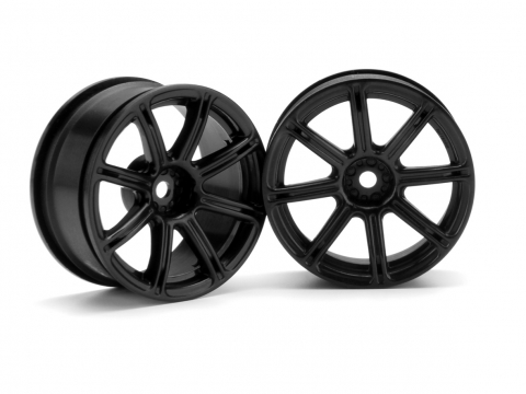 HPI Work Emotion Xc8 Felge 26mm schwarz (3mm Offset) 3306