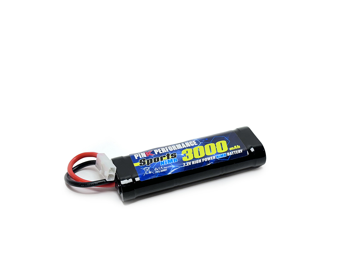 Pink Performance Sports NiMH Akku 7.2V-3000Mah (Tamiya) 133x46x25mm 340g PP2-3000T