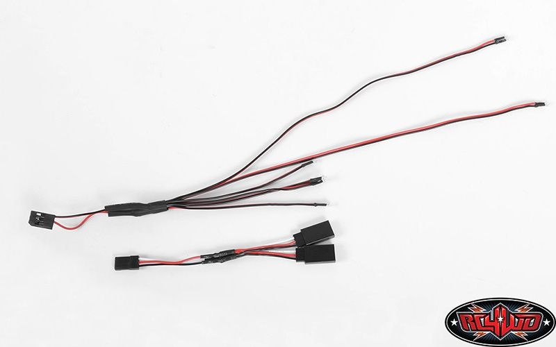 LED Basic Lighting System for 1/18 Black Rock Body Z-E0103