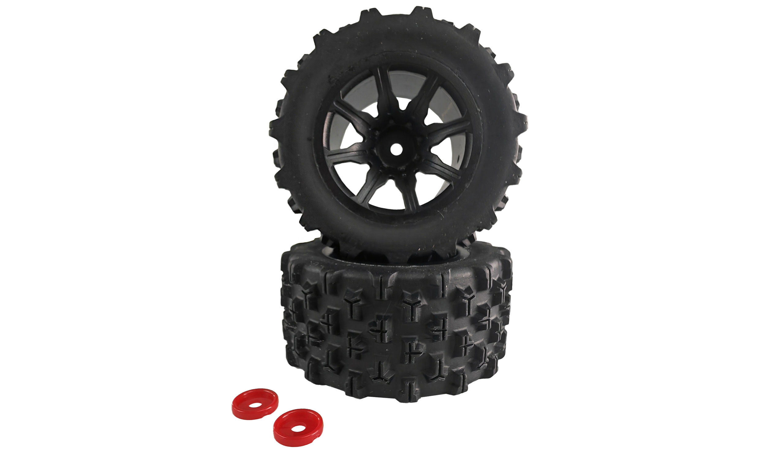 Amewi Kompletträder Grob Hyper Go 1:14 Sandbuggy, 2 Stück 14300D2