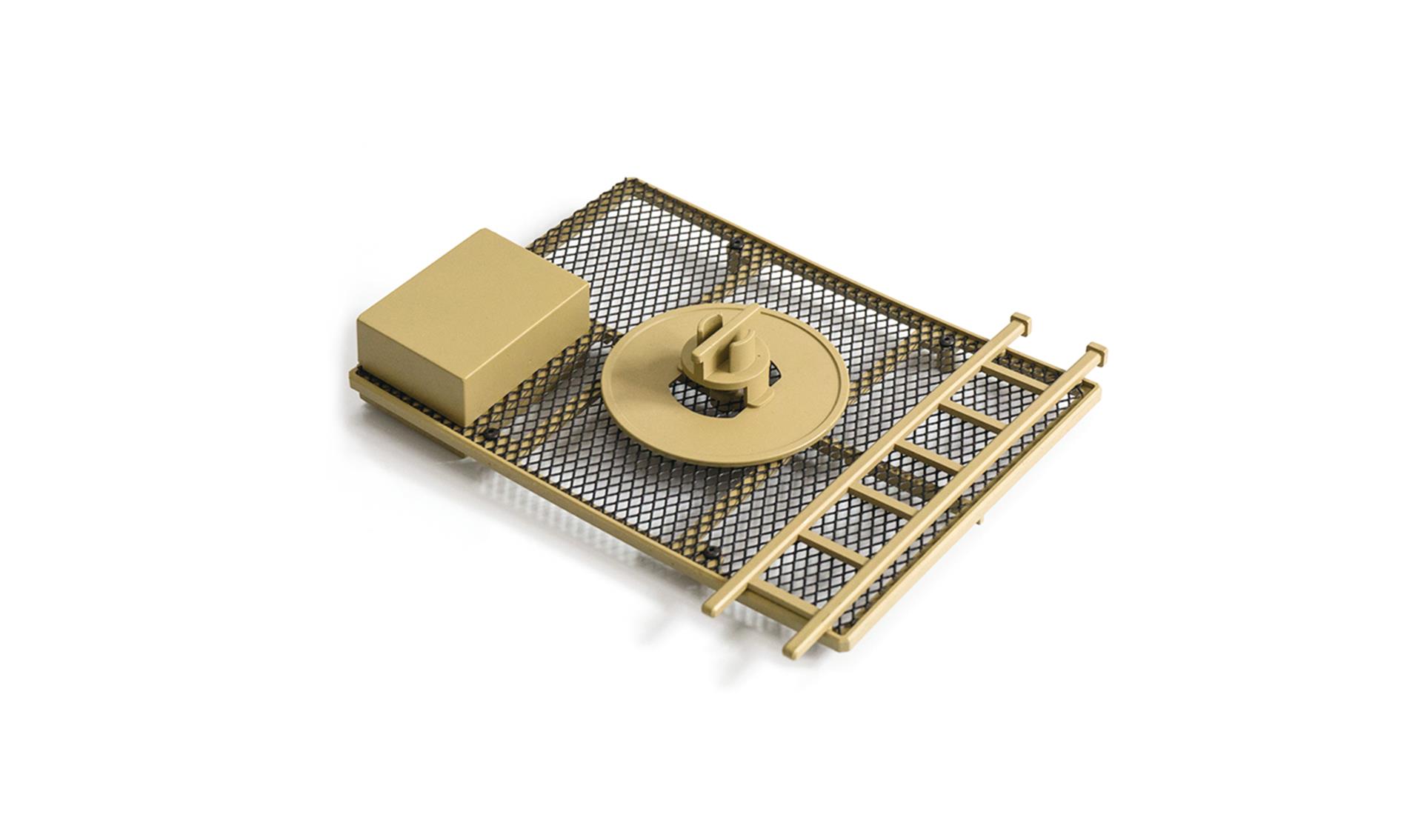 Amewi Mittlere Platte mit Gitter für 8x8 Truck sand T028