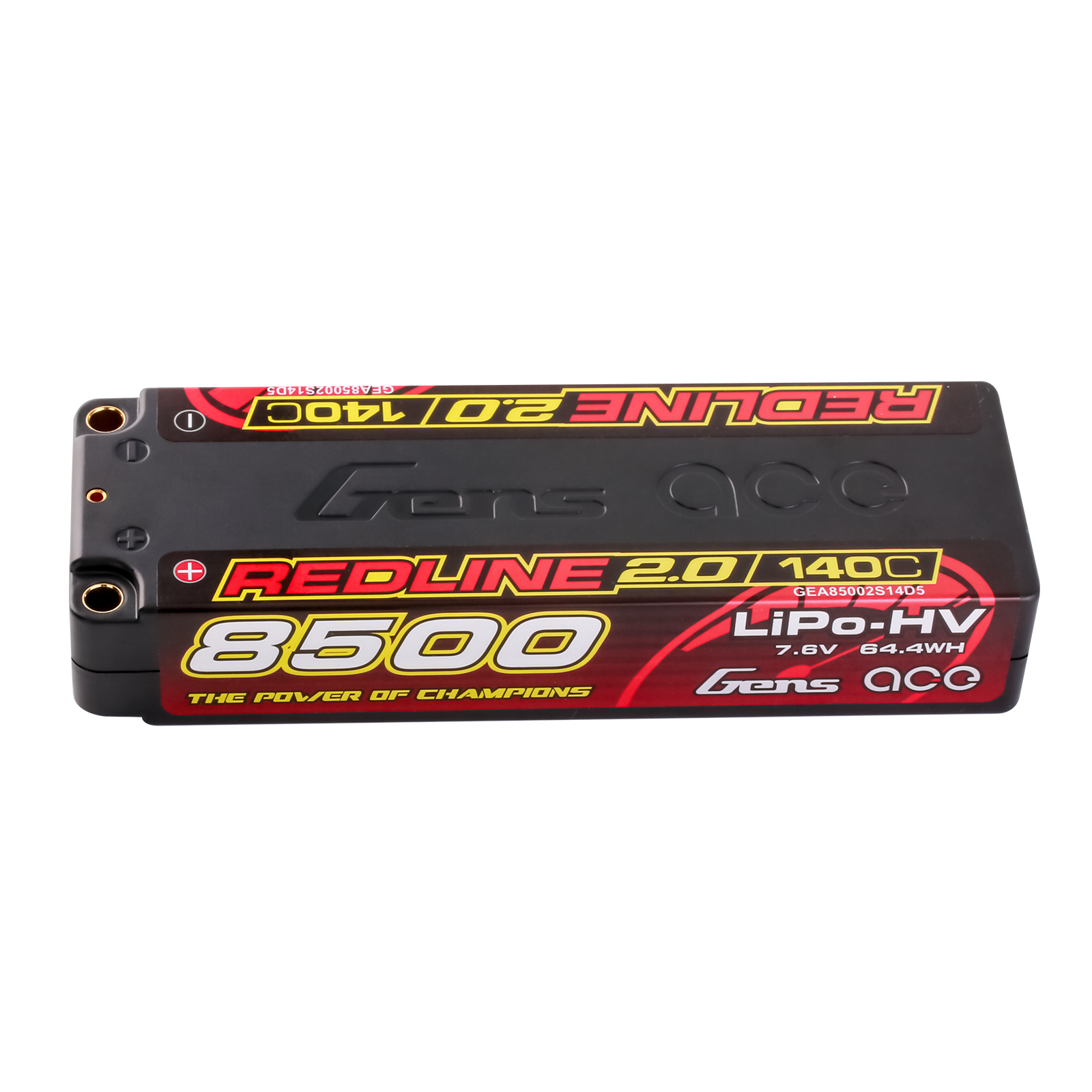 Gens Ace Rotline 2.0 Series 8500mAh 2S 7.6V 140C HardCase HV Lipo Akku Pack mit Hardcase 58# GEA85002S14D5