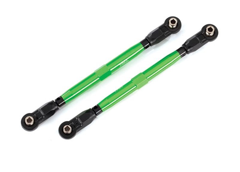 Traxxas Vorspur-Links Wide Maxx Rohr Alu grün 8997G
