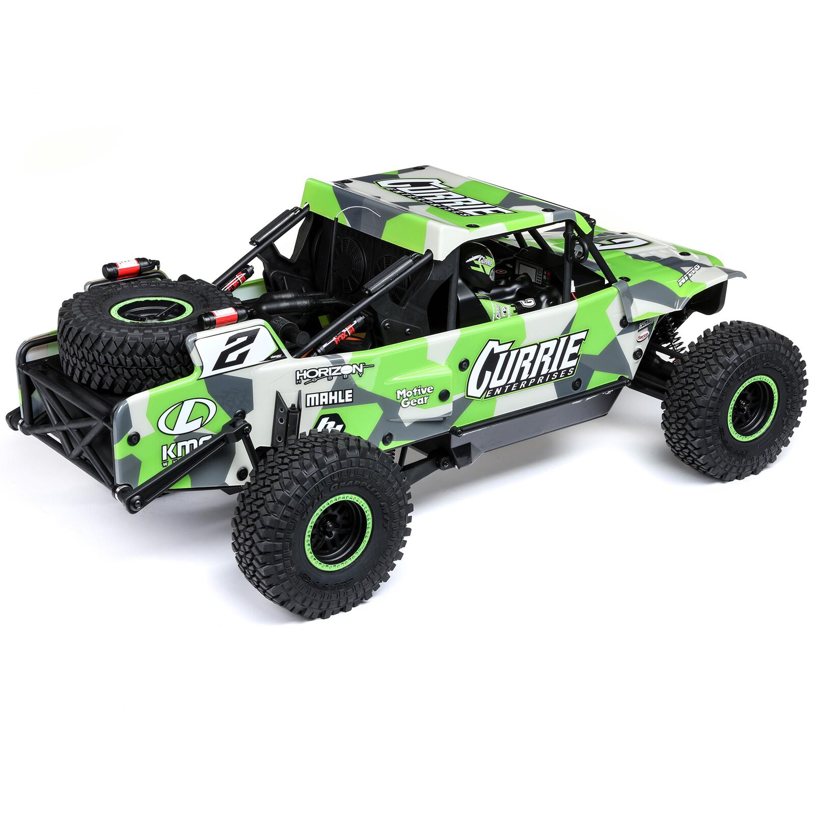 Losi Hammer Rey 1/10 4WD Rock Racer RTR Green LOS03030T2