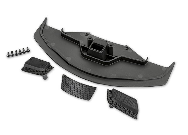 Traxxas Grill, Toyota Supra GT4 (center, left, right)/ splitter/ 2.6x8mm BCS (6) 9341