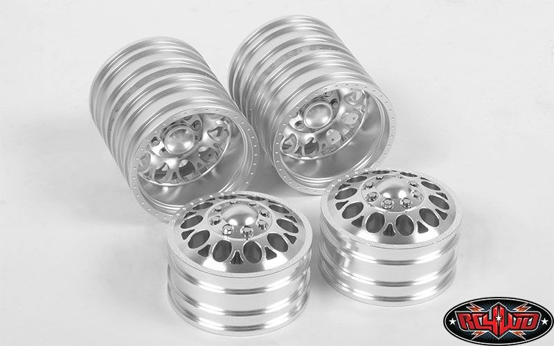 RC4WD Double Trouble 3 Aluminum Dually 1.9 Wheels Z-W0194