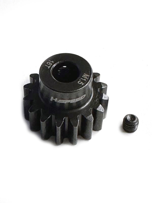 H-SPEED Stahlritzel 16 Zähne M1,5 8mm Bohrung HSPX416