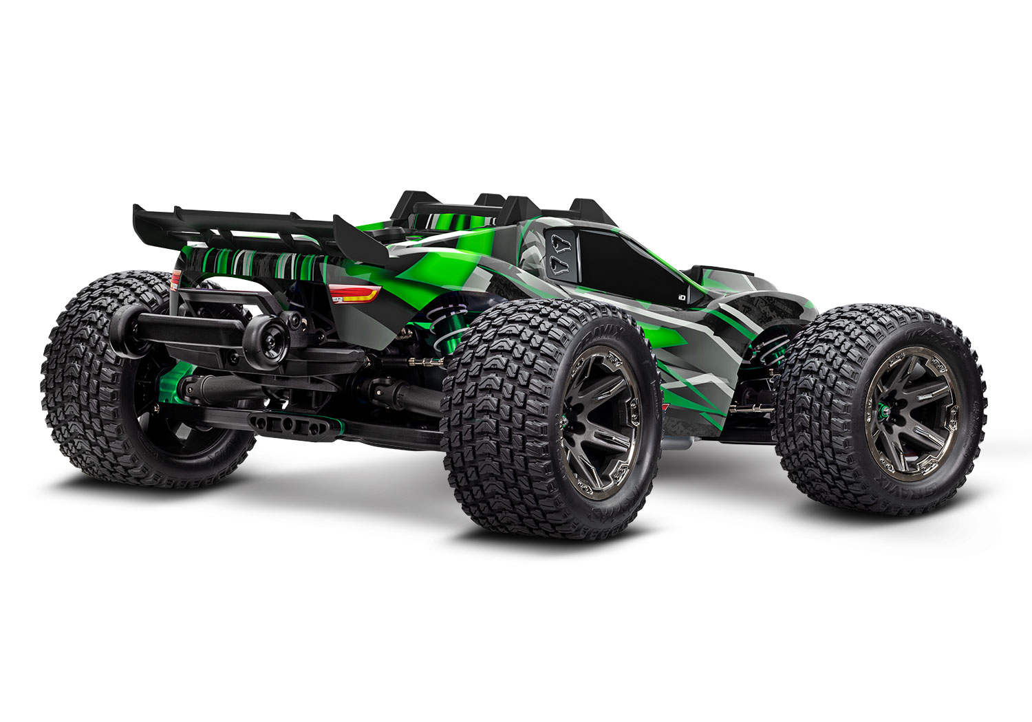 Traxxas Rustler 4X4 Ultimate grün 1/10 Brushless Stadium Truck RTR 67097-4 - Abbildung 2