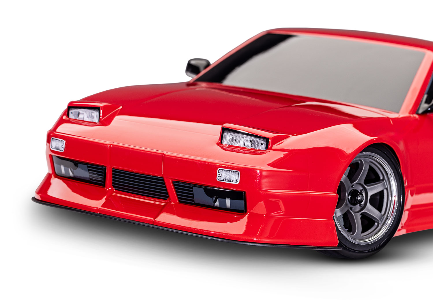Traxxas 4-TEC Nissan 240SX rot 1/10 Drift RTR Brushed ohne Akku/Ladegerät 105247-4-RED - Abbildung 5