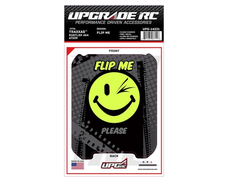 Upgrade RC Chassis Protector for Traxxas Rustler 4x4 (Flip Me) (1) nP62