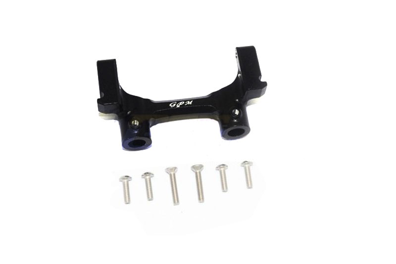 GPM Bumperbefestigung Aluminium hinten schwarz für Element RC 1/10 Enduro Sendero Trail ES331RBK