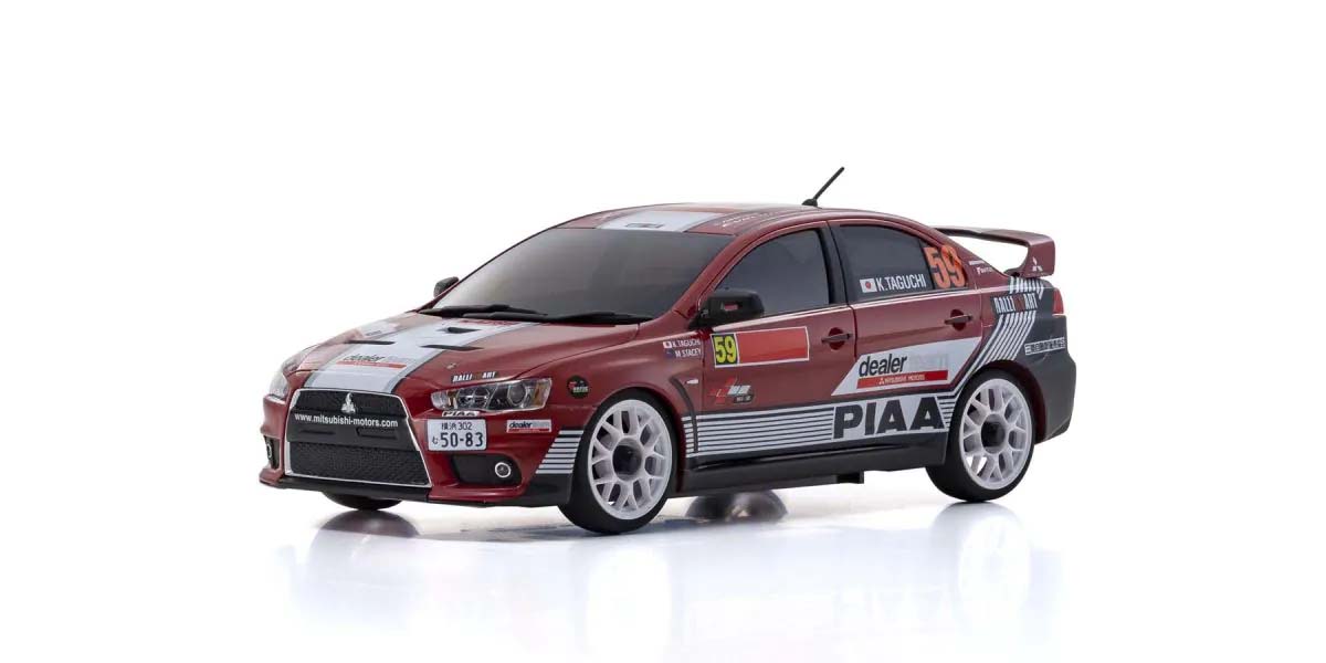 Kyosho Autoscale Mini-Z Mitsubishi Lancer Evo X Dealer Team (MA020) MZP462M