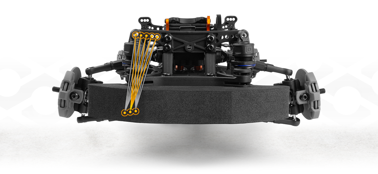 HPI Stage-D10 Flux Ford Mustang GT RTR S650 - J.Deane Brushless Drift RC-Car 161007 - Abbildung 6