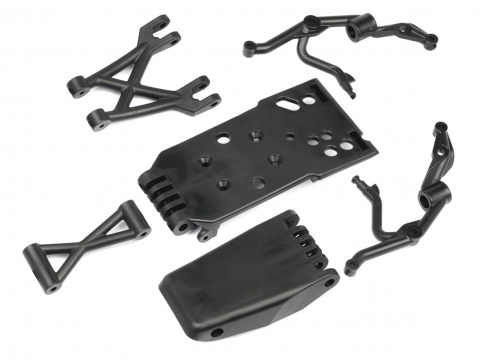 HPI Skid Plate Set vorne (Super 5SC Flux) 106285