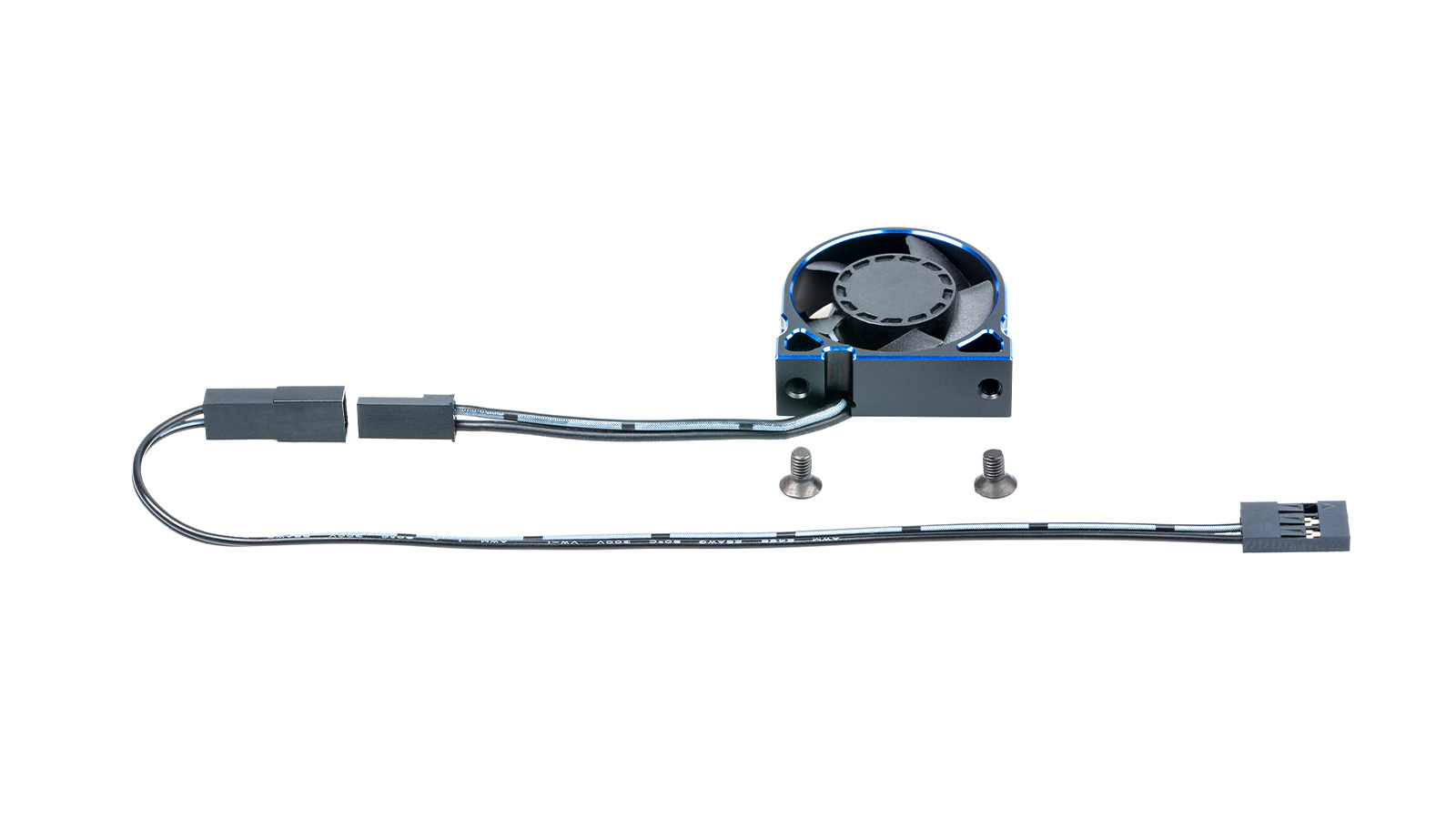 LRP WorksTeam Aluminium HighRev. Motorlüfter V2 30x30x10mm / 1S2 / 2S / Empfängerstecker