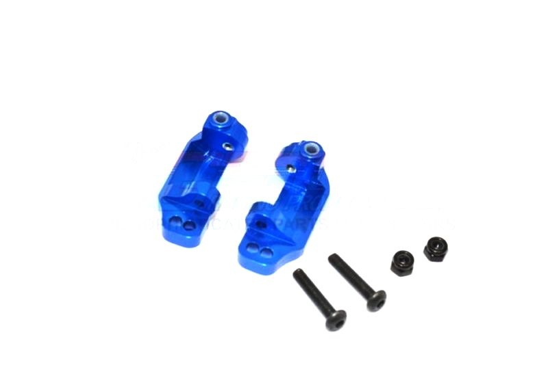 GPM Alu C-Hub vorn eloxiert blau Traxxas 1/10 Rustler, Bandit