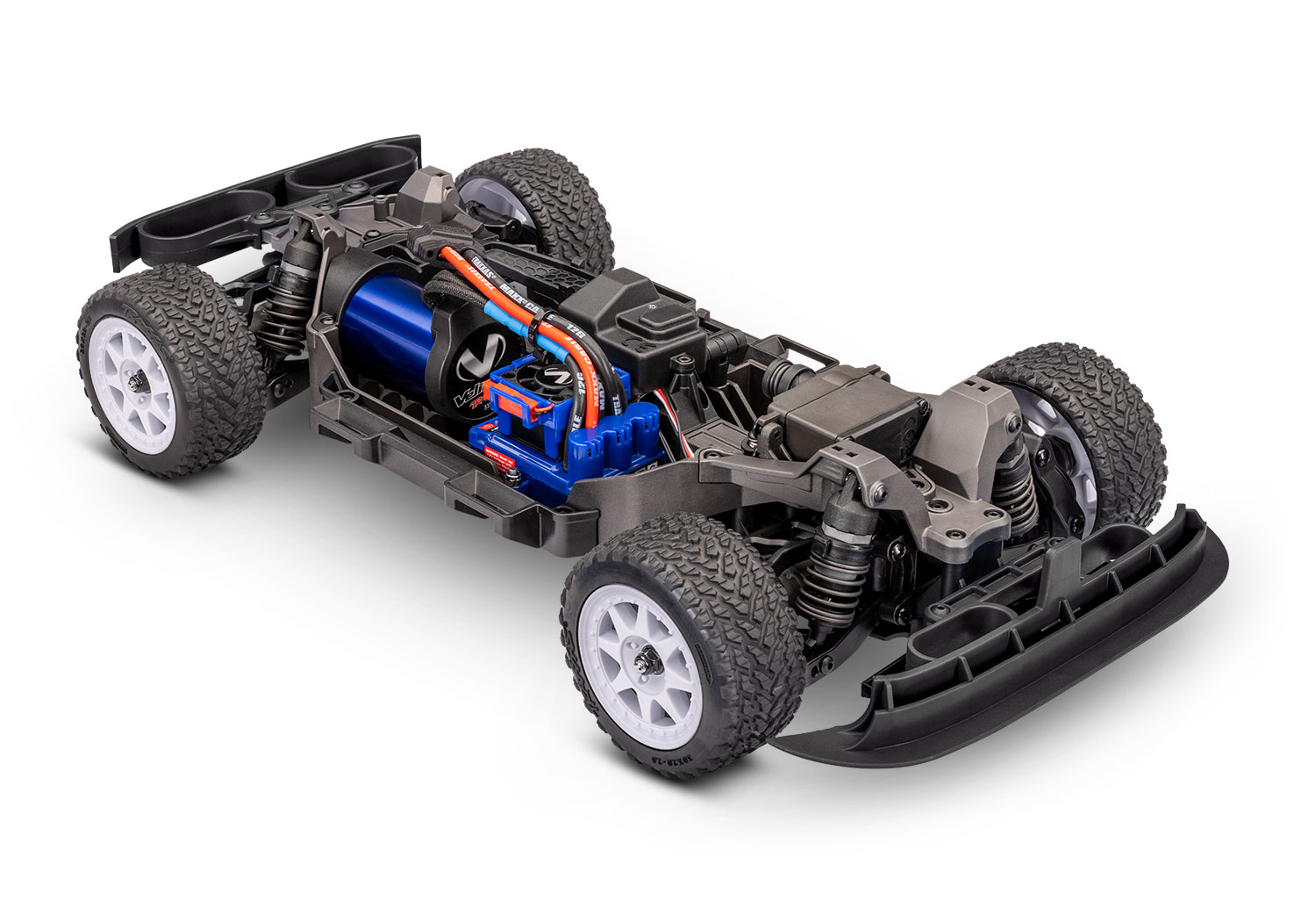 Traxxas Mini Rally Ford RS200 4x4 VXL Brushless RTR Grau mit Lipo/Lader 108046-1 - Abbildung 5