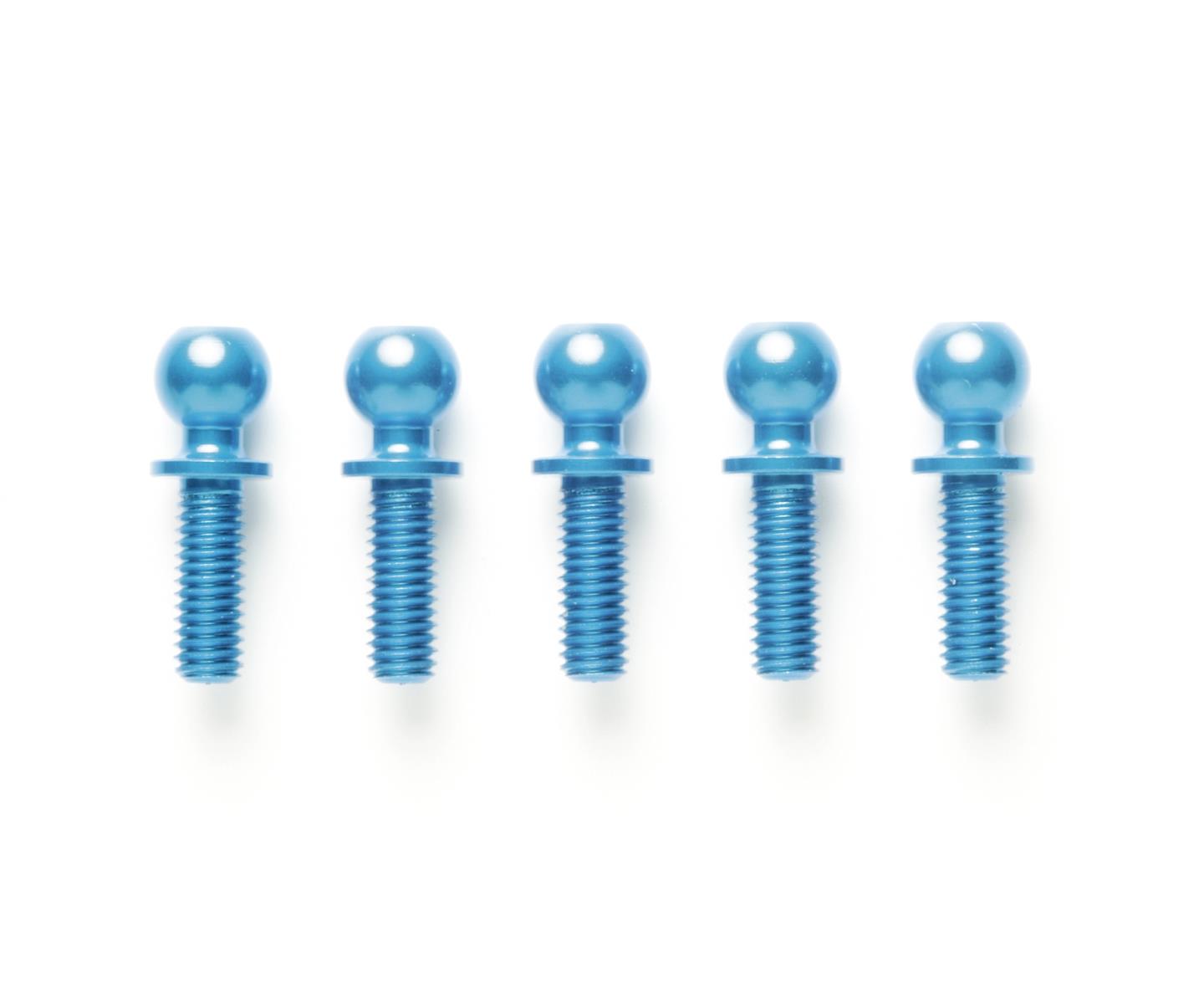 Tamiya 53907 DB-01 Alu Kugelkopf 5x8mm (5) Blau elox. 300053907