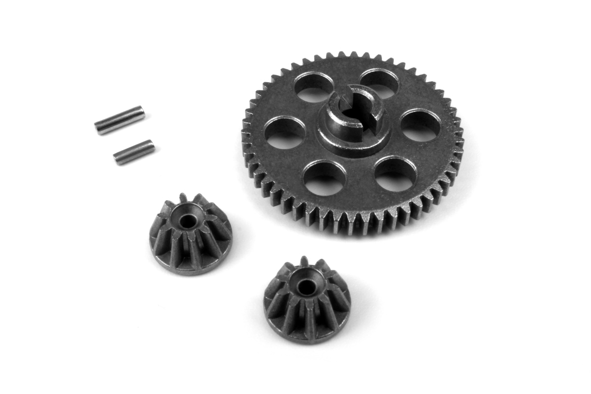 BLACKZON Stahl Hauptzahnrad und Motorritzel Set 540237